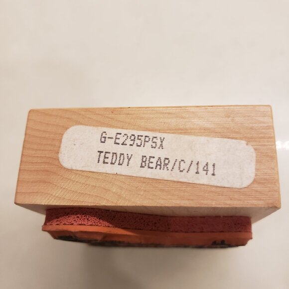 Great Impressions Teddy Bear Rubber Stamp - Picture 3 of 4